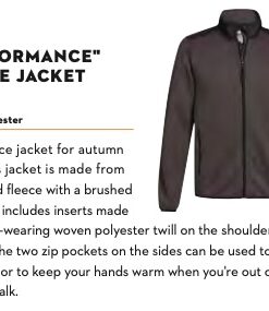 Stihl Performance Fleece Jacket