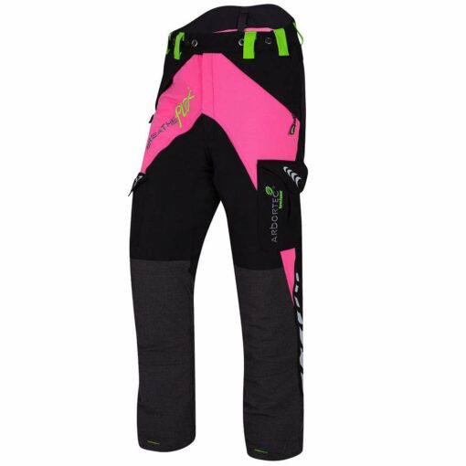 Arbortec AT4050 Breatheflex Chainsaw Trousers Type C Class 1 - Pink