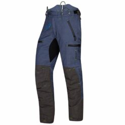 Arbortec AT4060 Breatheflex Chainsaw Trousers Pro Type A Class 1 - Denim Blue Legacy