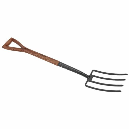 Draper A107EH/I Carbon Steel Garden Fork with Ash Handle