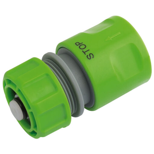 Draper GWPPHC2 Garden Hose Connector with Water Stop Feature