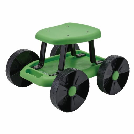 Draper RCT1 Roller Garden Cart and Seat