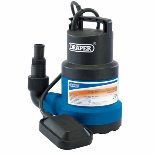 Draper SWP112 Submersible Water Pump with Float Switch