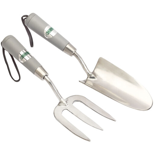 Draper GSFT2/I Stainless Steel Hand Fork and Trowel Set (2 Piece)