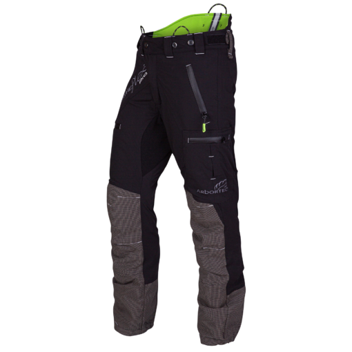 Arbortec AT4060 Breatheflex Pro Chainsaw Trousers Type A Class 1 - Black