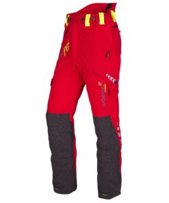 Arbortec AT4010 Breatheflex Chainsaw Trousers Type A Class 1 - Red