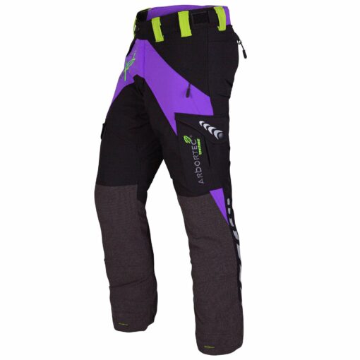 Arbortec AT4010(F) Breatheflex Chainsaw Trousers Womens Type A Class 1 - Purple