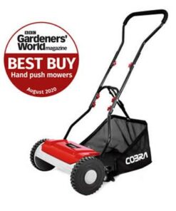 Cobra CYLINDER 15" HAND LAWNMOWER AND GRASS COLLECTOR