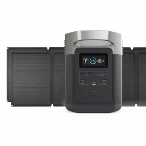 EcoFlow DELTA Bundle (Including x2 110W Solar Panels) Portable Power Station