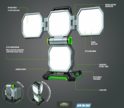 Ego LT1000E Cordless Portable Area Light