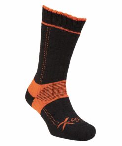 Arbortec AT3818 XPLO Xpert Lo Sock - Black / Orange