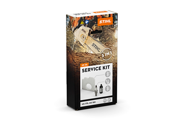 Stihl Service Kit 45 For MS 170 and MS 180 (2-MIX)