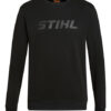Stihl Black Sweatshirt LOGO CIRCLE