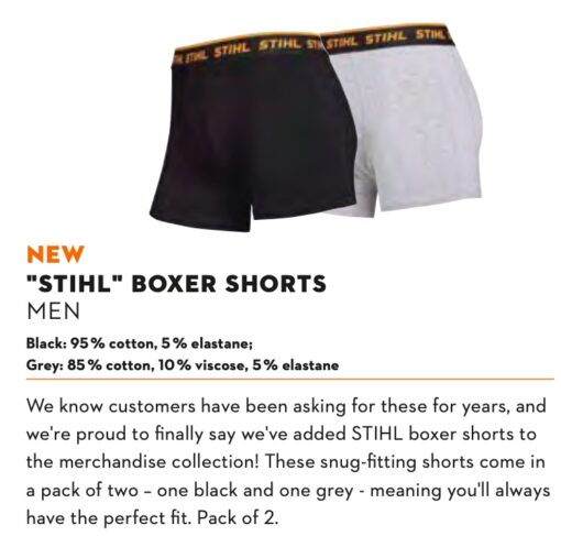 Stihl Boxer Shorts
