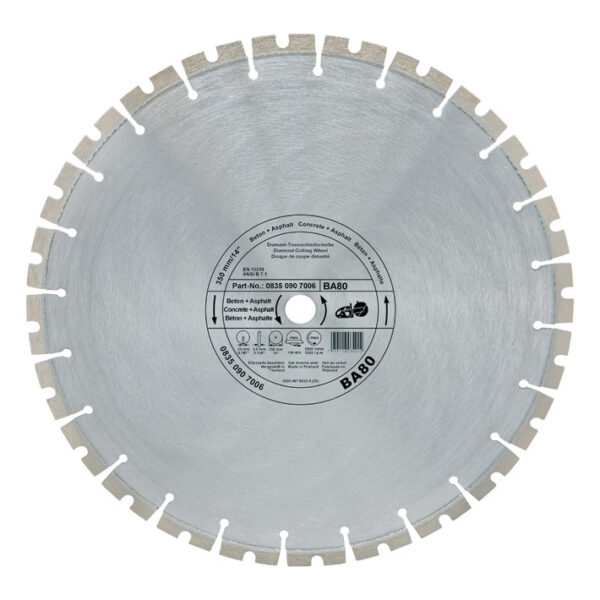 Stihl Diamond Cutting Wheel - Concrete / Asphalt BA80 400 mm / 16 Inch