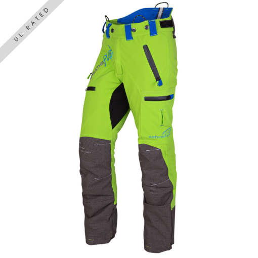 Arbortec AT4060(US) Breatheflex Pro Chainsaw Trousers UL Rated - Lime