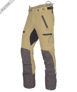 Arbortec AT4060(US) Breatheflex Pro Chainsaw Trousers UL Rated - Beige