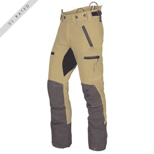 Arbortec AT4060(US) Breatheflex Pro Chainsaw Trousers UL Rated - Beige