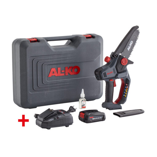 ALKO 18V Bosch Home & Garden Compatible CSM 1815 Cordless Pruning Chainsaw (6" Bar & Chain) (Kit)