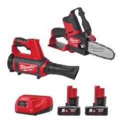 MILWAUKEE M12 FUEL HATCHET PRUNING SAW AND BLOWER COMBO KIT- FPP2OP1