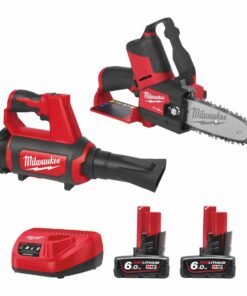 MILWAUKEE M12 FUEL HATCHET PRUNING SAW AND BLOWER COMBO KIT- FPP2OP1