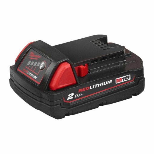 MILWAUKEE M18 2.0 AH BATTERY - M18 B2 - Image 2