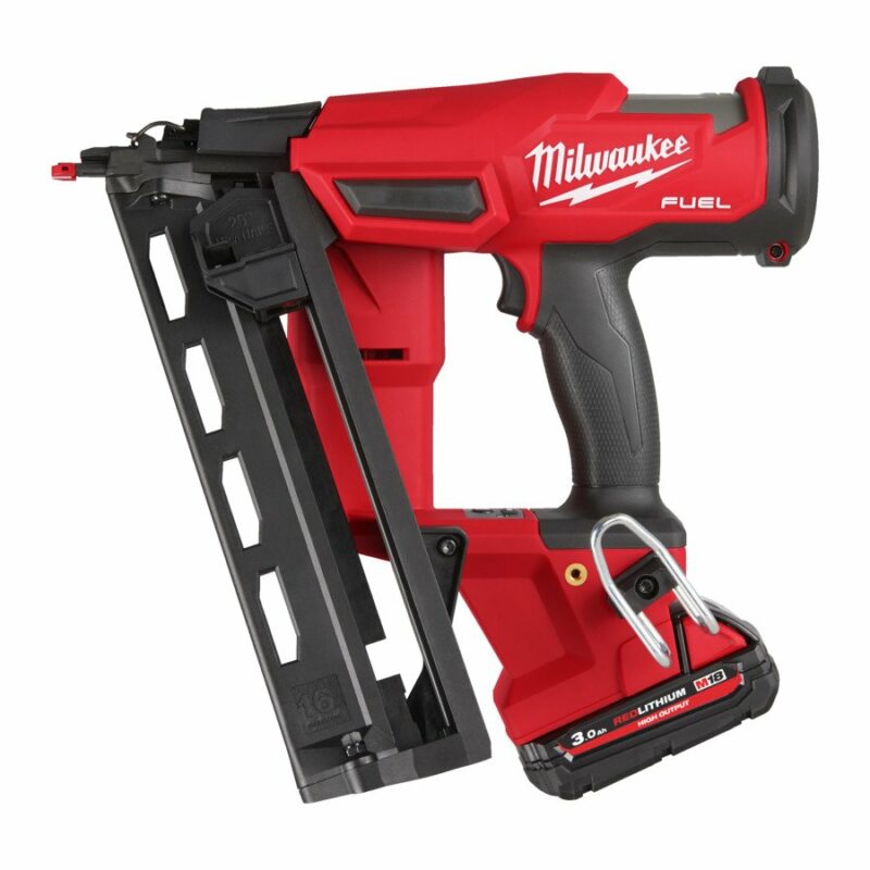 MILWAUKEE M18 FUEL 16 GA ANGLED NAIL FINISH NAILER 2-MODE - M18 FN16GA ...