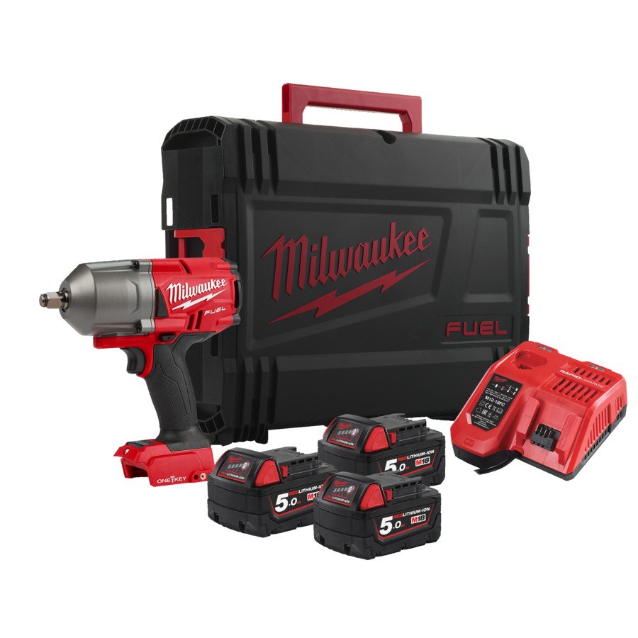 MILWAUKEE ONE-KEY FUEL ½″ IMPACT WRENCH WITH FRICTION RING - M18 ...