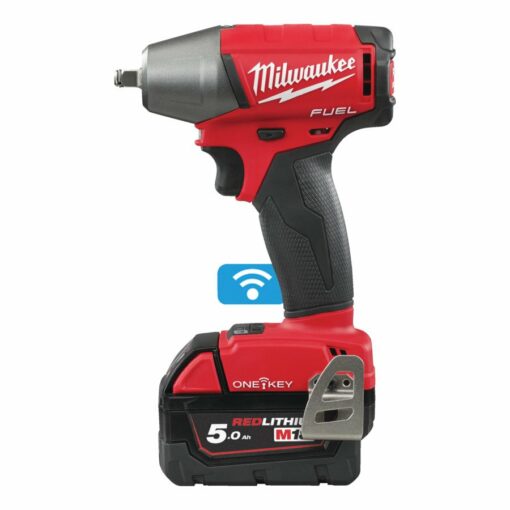 MILWAUKEE ONE-KEY FUEL COMPACT ⅜″ IMPACT WRENCH WITH FRICTION RING - M18 ONEIWF38 - Image 2