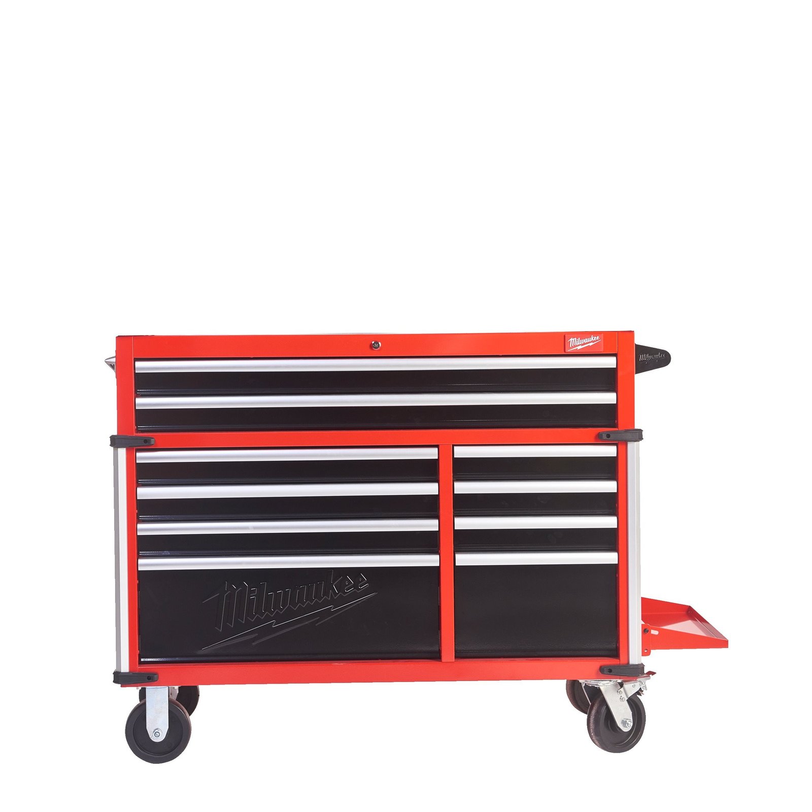 MILWAUKEE TOOLGUARD 46″ / 117 CM HIGH CAPACITY 10-DRAWER STEEL STORAGE ...