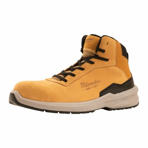 Milwaukee Flextred S3S Mid Cut Beige Safety Boots