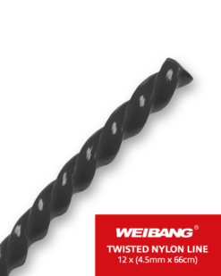 Weibang TWISTED TRIMMER LINE PRE CUT - 12 x (4.5MM x 66CM) - WG13720001