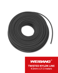 Weibang TWISTED TRIMMER LINE ROLL - (4.5MM x 21.3M) - WG4570TL